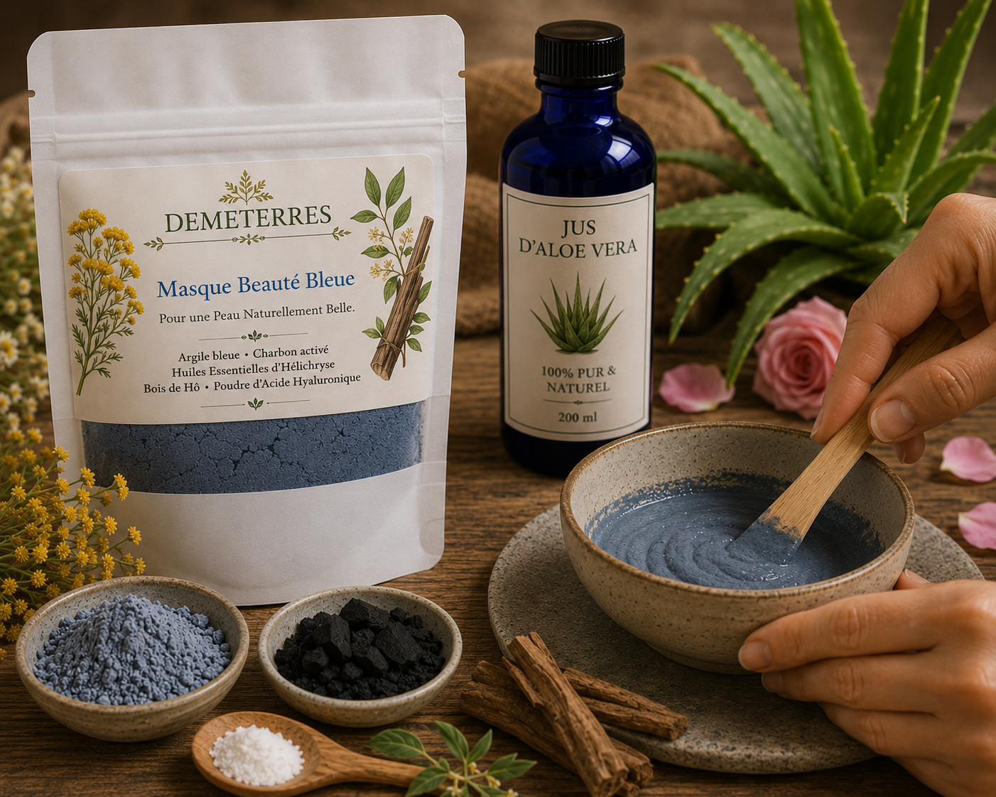 MASQUE BEAUTE BLEUE