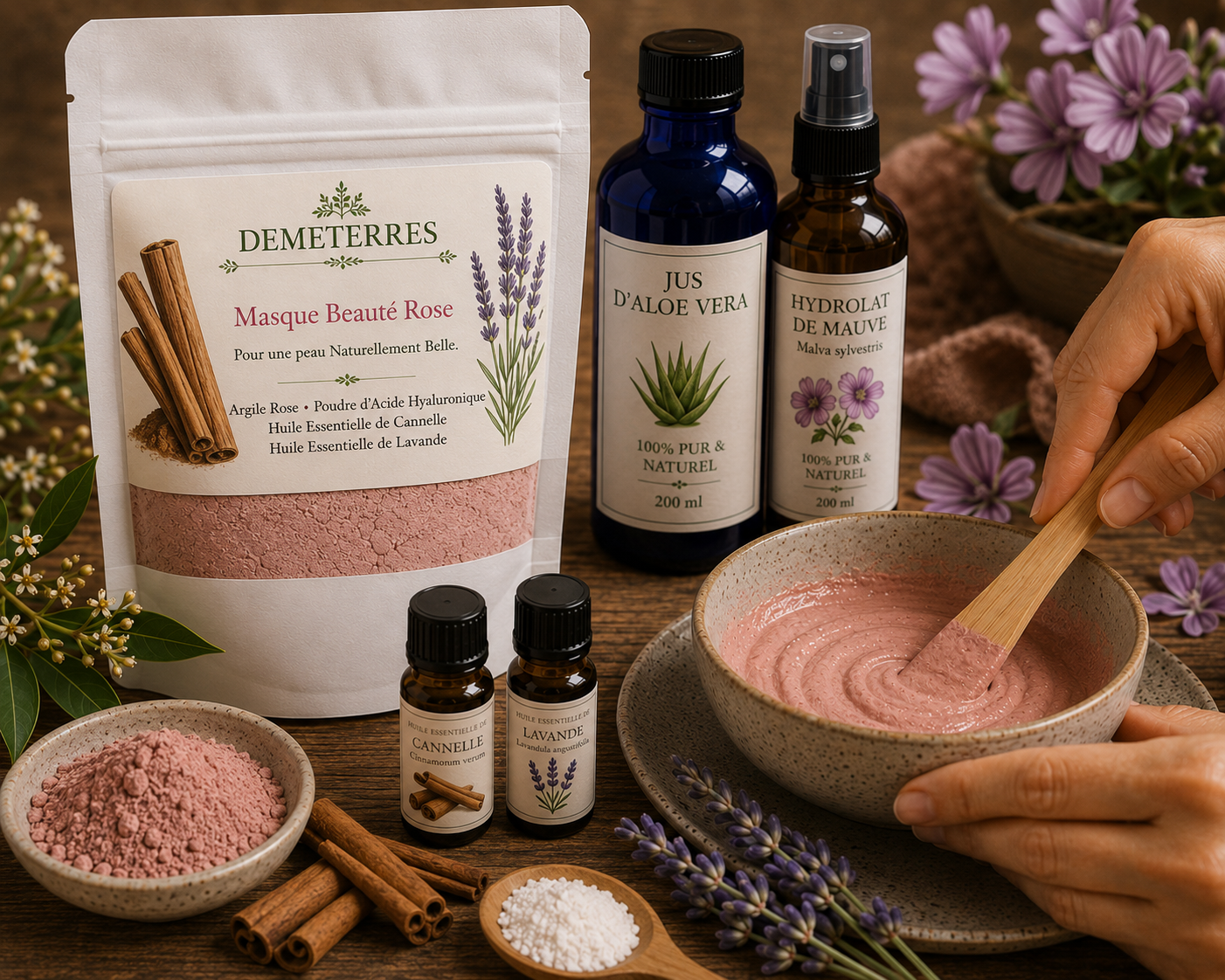 MASQUE BEAUTE ROSE