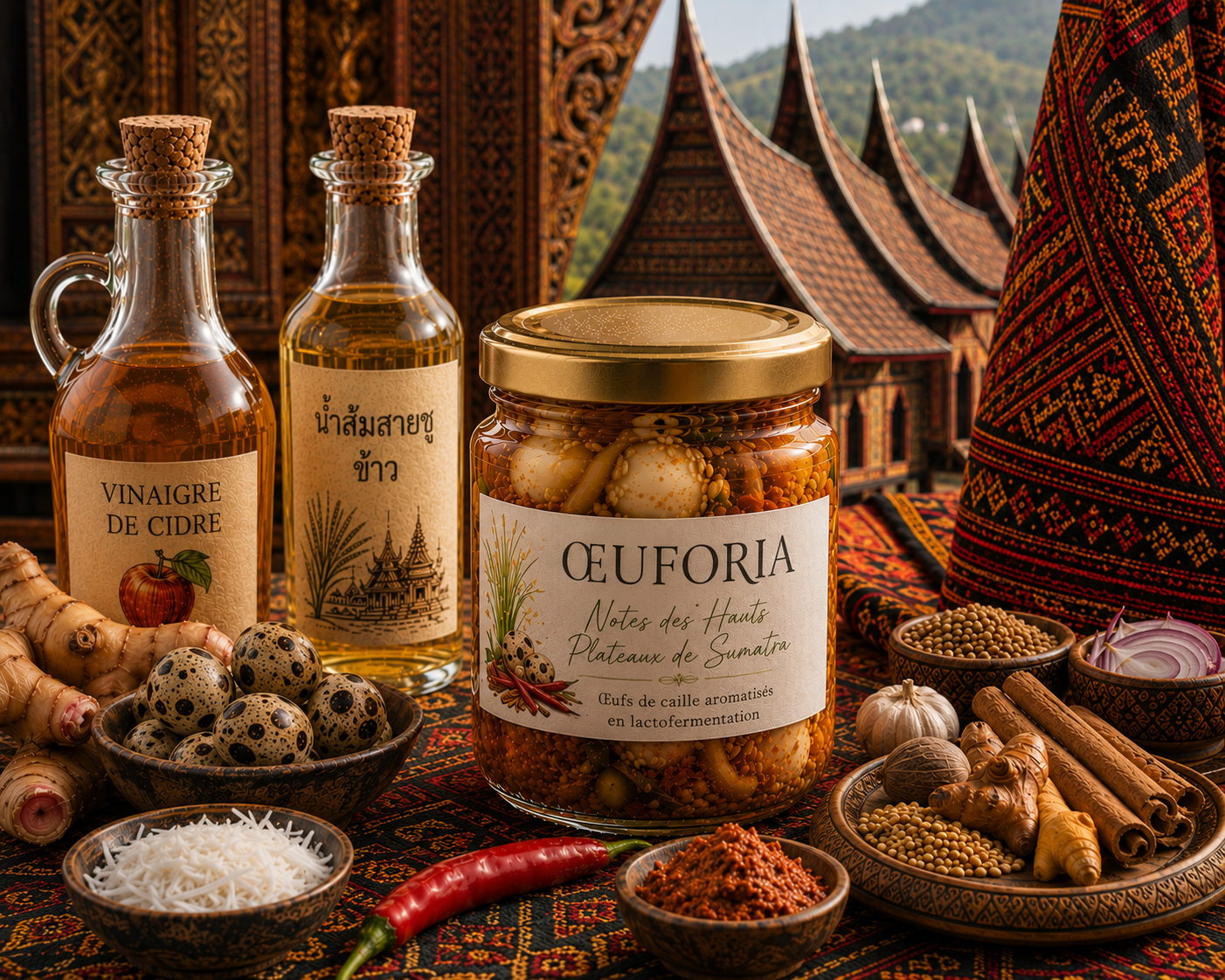ŒUFORIA – NOTES DES HAUTS PLATEAUX DE SUMATRA